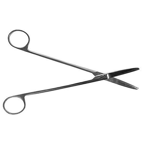 Ножницы для тонзилэктомии вкрт.изогнут. твердосплав. 180 мм