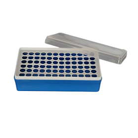 Штатив с крышкой для пробирок типа Эппендорф 0,5 мл на 72 гнезда