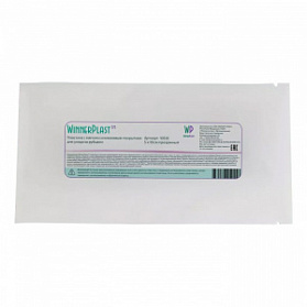 Пластина WinnerPlast 5x10 с мягким силиконовым покрытием прозрачный, 1 шт, WINNER MED