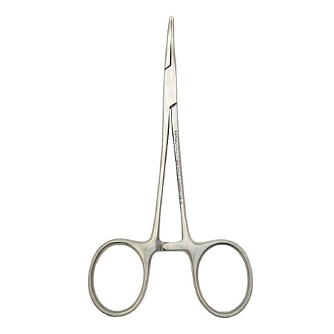 Зажим кровоостанавливающий Москит изогнутый для новорожденных 125 мм Surgicon