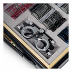 Набор пробных очковых линз с оправой на 103 линзы (металл)