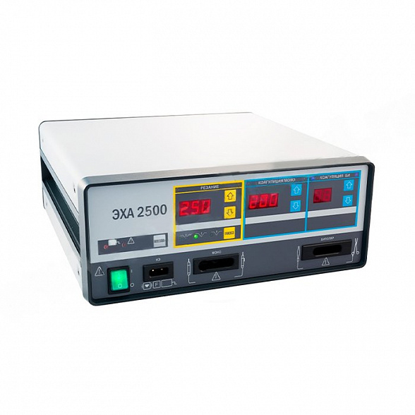 Электрокоагулятор ЭХА 2500 для монополярных рассечений и коагуляции, биполярной коагуляции