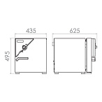 Стерилизатор Binder FD 115 с принудительной конвекцией (с вентилятором)