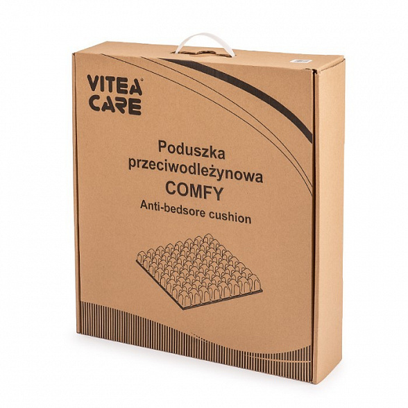 Подушка противопролежневая на сидение COMFY, 46х50х8 см