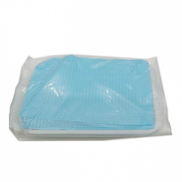 Набор стоматологический одноразовый стерильный "ЕваДент" тип 1  (зеркало стоматологическое, зонд стоматологический, пинцет, салфетка нагрудная, перчатки, лоток), 10 компл