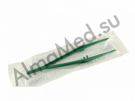 Пинцет одноразовый стерильный 190 мм, уп/50 шт, Китай (Оптовая цена)