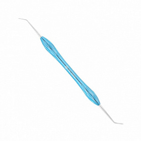 Распатор двусторонний стоматологический для микрохирургического отслаивания лоскута и сосочков, ширина первой рабочей части 2,7 мм., ширина второй рабочей части 1,6 мм. общая длина 185 мм, рабочая часть - нержавеющая сталь, рукоятка - титан