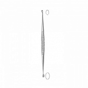 Кюретка костная по JACOBSON (Якобсону), двухсторонняя, овальные концы 14 см KLS Martin