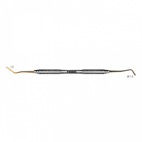 1314 TiN Штопфер-гладилка малая, FABRI, серия GOLD