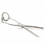 Зажим д/щек и губ с овальными губками, 177 мм