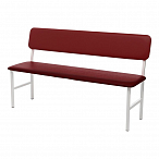 Банкетка медицинская со спинкой МД БС