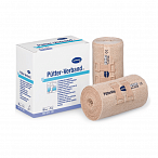 PUTTER-VERBAND-Среднерастяжимый компрессионный бинт, цвета кожи, с зажимами