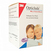 Opticlude Maxi 1539 - глазные клеящиеся повязки 5,7 см х 8,0 cм бежевые (50 шт.) 3М