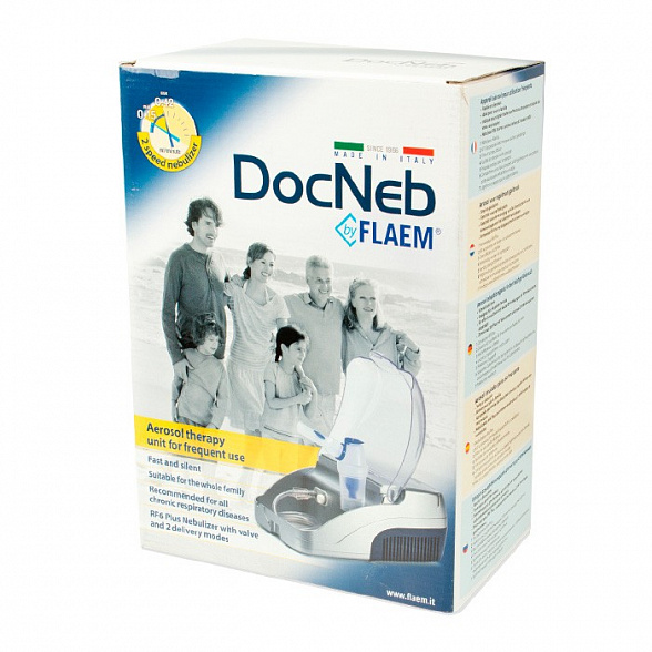 Трехрежимный компрессорный ингалятор (небулайзер) ДокНеб