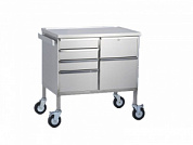 Тележка медицинская для анестезиолога 650 Merivaara