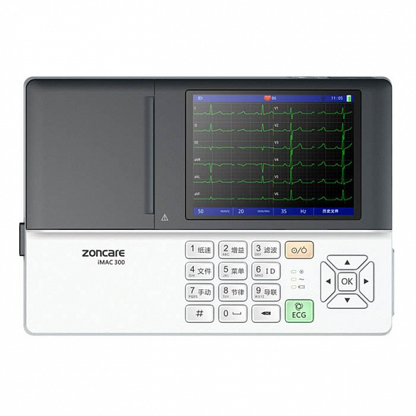 Портативный электрокардиограф Zoncare iMAC-300