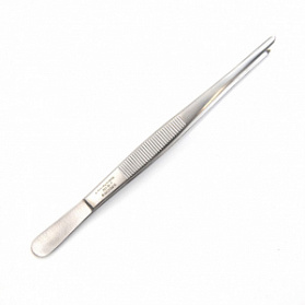 Пинцет хирургический зубчатый, стандартный, соотношение зубцов 1*2   160мм