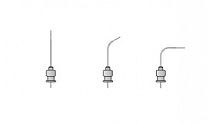 Игла тупая для промывания слёзного канальца прямая, изогнутая по рад. 6,7 (комплект)
