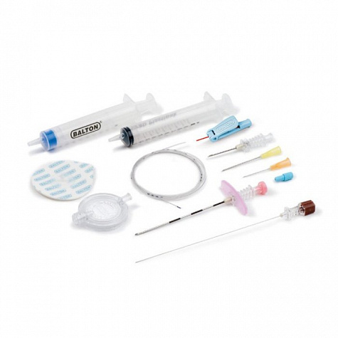 Комплект комбинированный для анестезии расширенный, размер катетера - 18G, Balton