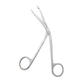 Щипцы медициские HARTMANN, тампонные ушные, изогнутые, №2 по ребру, 143 мм (Щ-2р), МИЗТ