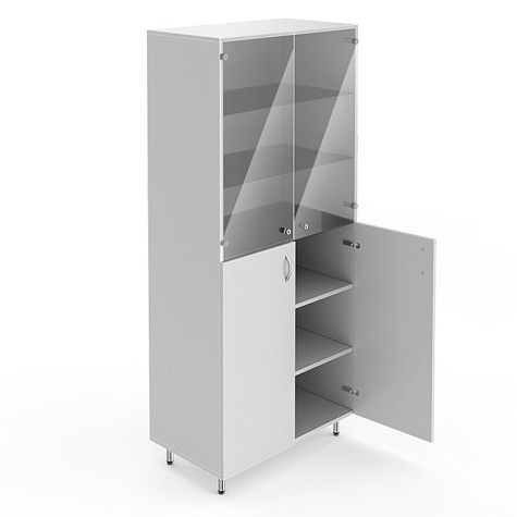 Двухсекционный шкаф для документов НВ-800 ШД