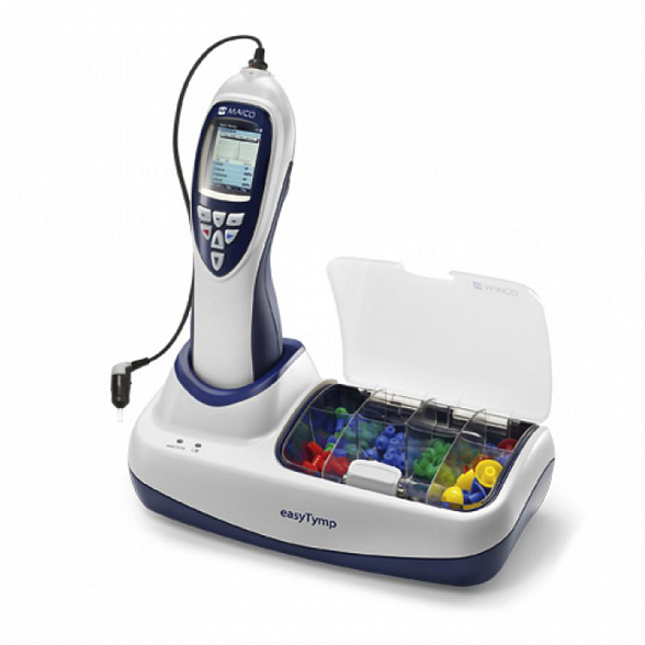Импедансометр EasyTymp Pro Version с подставкой c ушными насадками MAICO