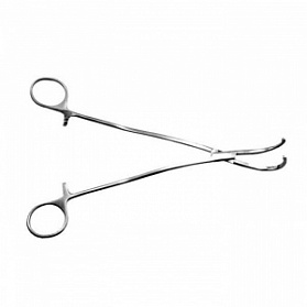 Диссектор с изогнутыми ручками, с кремальерой №3, 220 мм