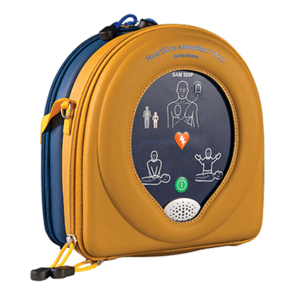 Автоматический внешний дефибриллятор PAD 500P Samaritan с принадлежностями HeartSine