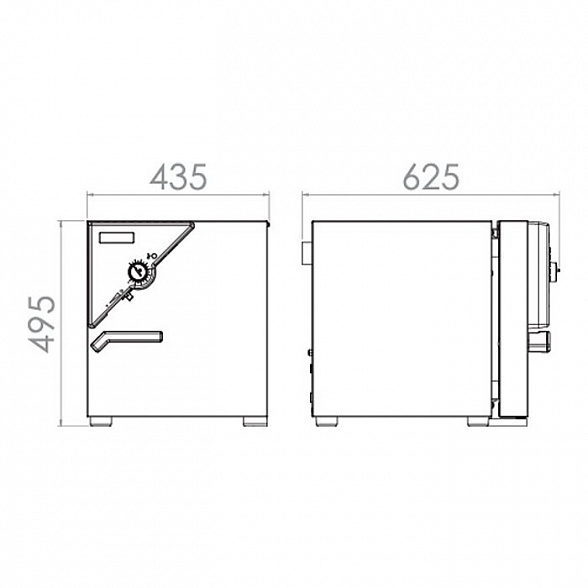 Стерилизатор Binder ED 23 с естественной конвекцией