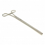 Зажим кишечный эластичный для взрослых прямой 240мм