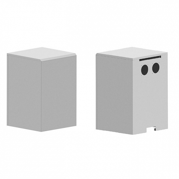 Кожух для компрессоров Eluan с двумя вентиляторами и дверцей