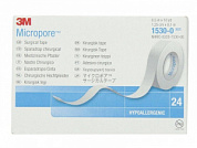 Пластырь Micropore 1530-0 1,25 см х 9,1 м, 24 рул, 3M