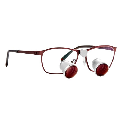 Бинокулярная лупа T-View 2,5x360\420 Titan Frame