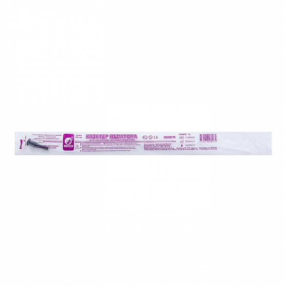 Катетер Нелатон INEKTA CH10 40см, 10 шт/уп