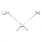 Зажим вагинальный, по Фауру 200 мм