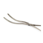 Зажим кишечный эластичный для взрослых изогнутый 235 мм