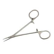 Зажим микроартериальный, прямой, Москит, 127 мм (блестящие)