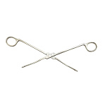 Щипцы для желчных и почечных камней вертикально-изогнутые N 1 190мм