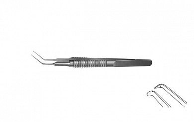 Пинцет для капсулорексиса F-0312 ПТО Медтехника