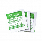 Салфетка спиртовая стерильная 4х4см упак/10 шт