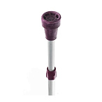 Костыль 222KL-Standart (Ergo-Grip) малиновый