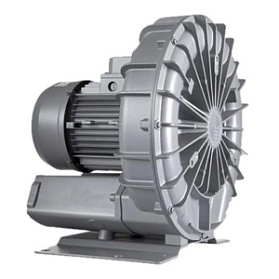 Medio-Jet - стоматологический аспиратор для сухой аспирации на 7 установок, без кожуха, с компенсационным клапаном