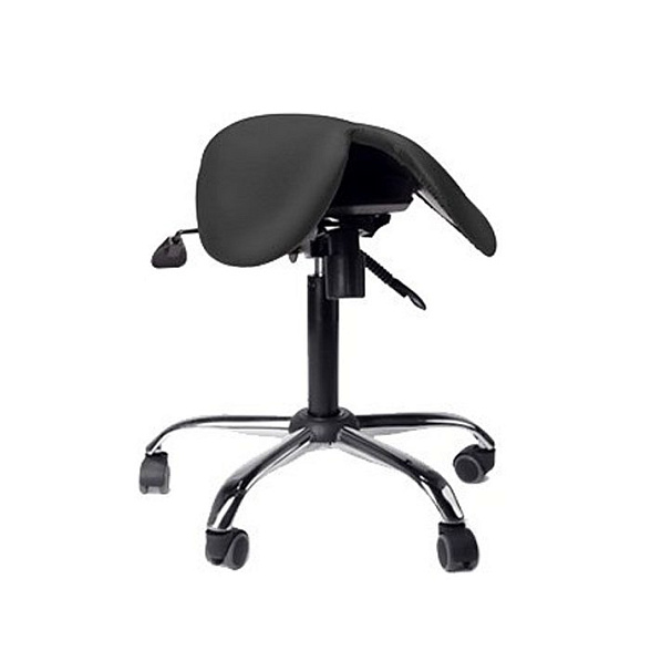 Кресло-седло EZSolo (синяя экокожа)