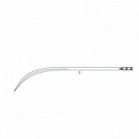 Игла хирургическая 2, серии AV-590 полуизогнутые Medicor