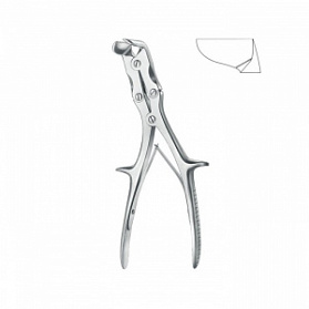 Кусачки костные, по SEMB, двухзвеньевые, 24,5 см KLS Martin