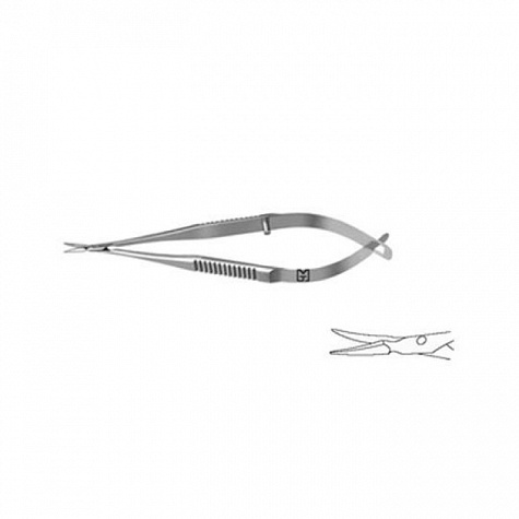 Ножницы для капсулотомии по Ваннасу S-5103