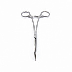 Зажим артериальный по Микстеру-О Шаугнези горизонтально-изогнутый, 180 мм