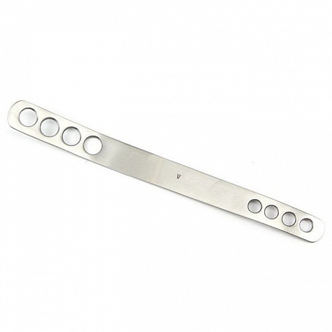 Шпатель для языка двухсторонний с круглым отверстием