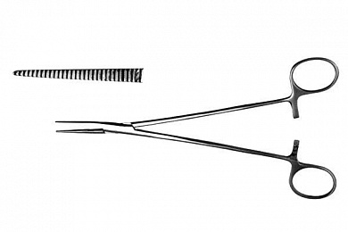 Зажим для желчных протоков прямой, 199 мм