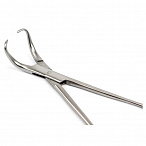 Зажим с кремальерой для операционного белья, 146 мм